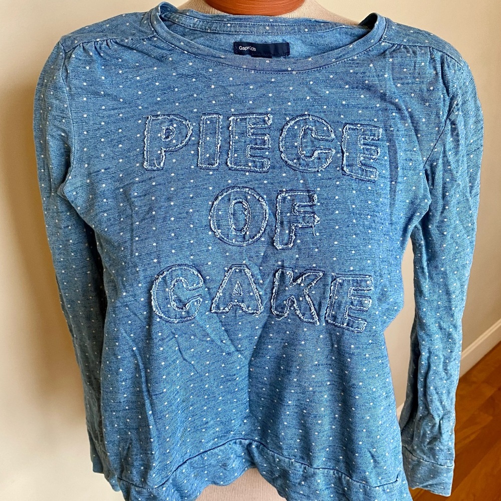Gap Kids “Piece of Cake” shirt